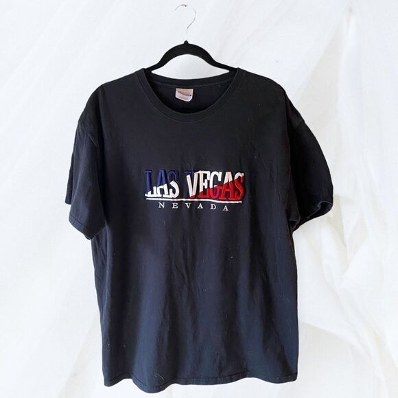 Las Vegas Retro Travel T-Shirt - Picture 1 of 5